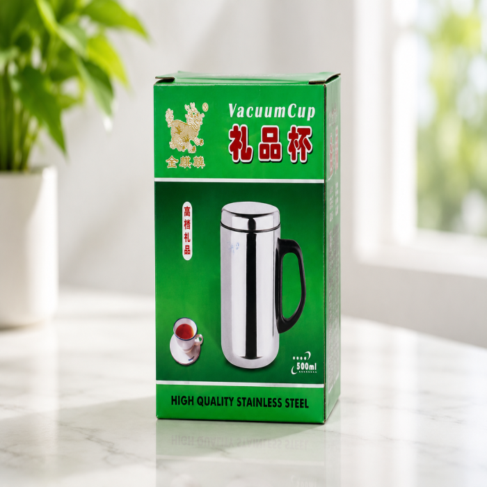 Premium Stainless Steel Thermal Mug (500ml)